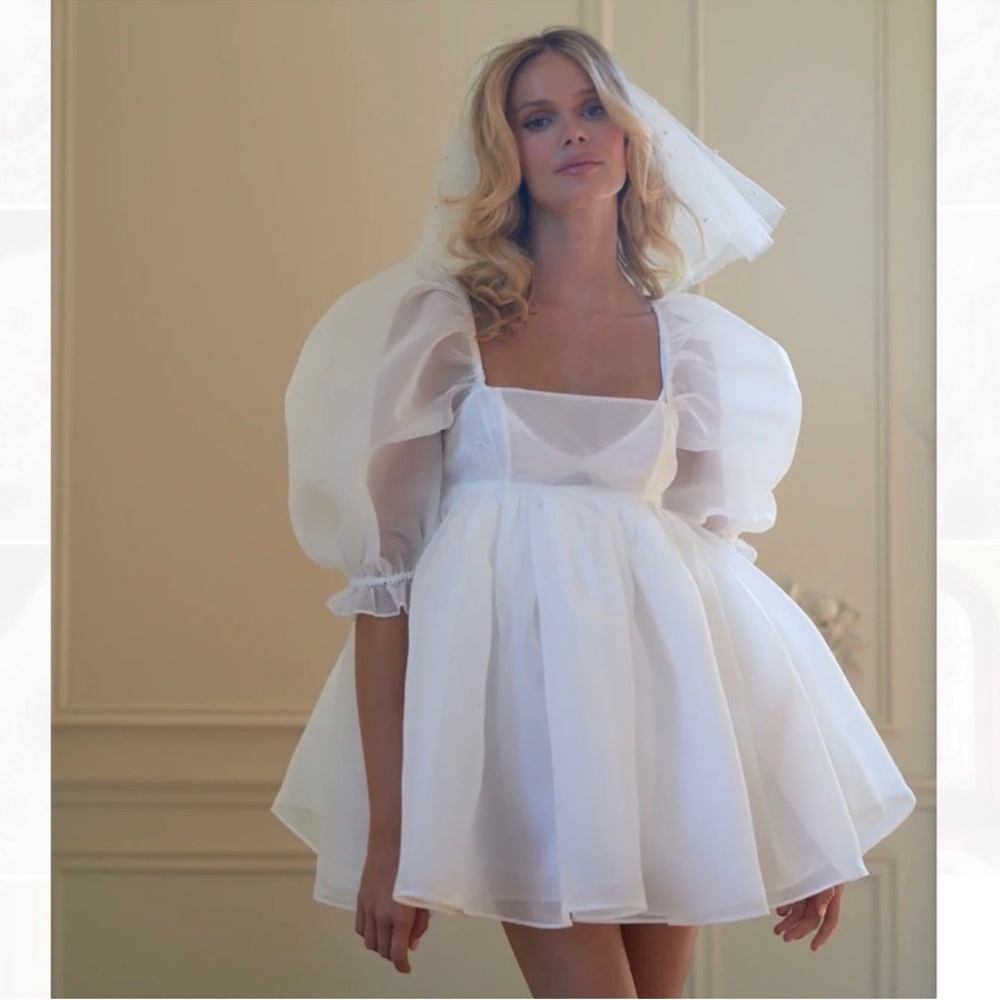 Selkie The Ivory‎ Puff Dress XS